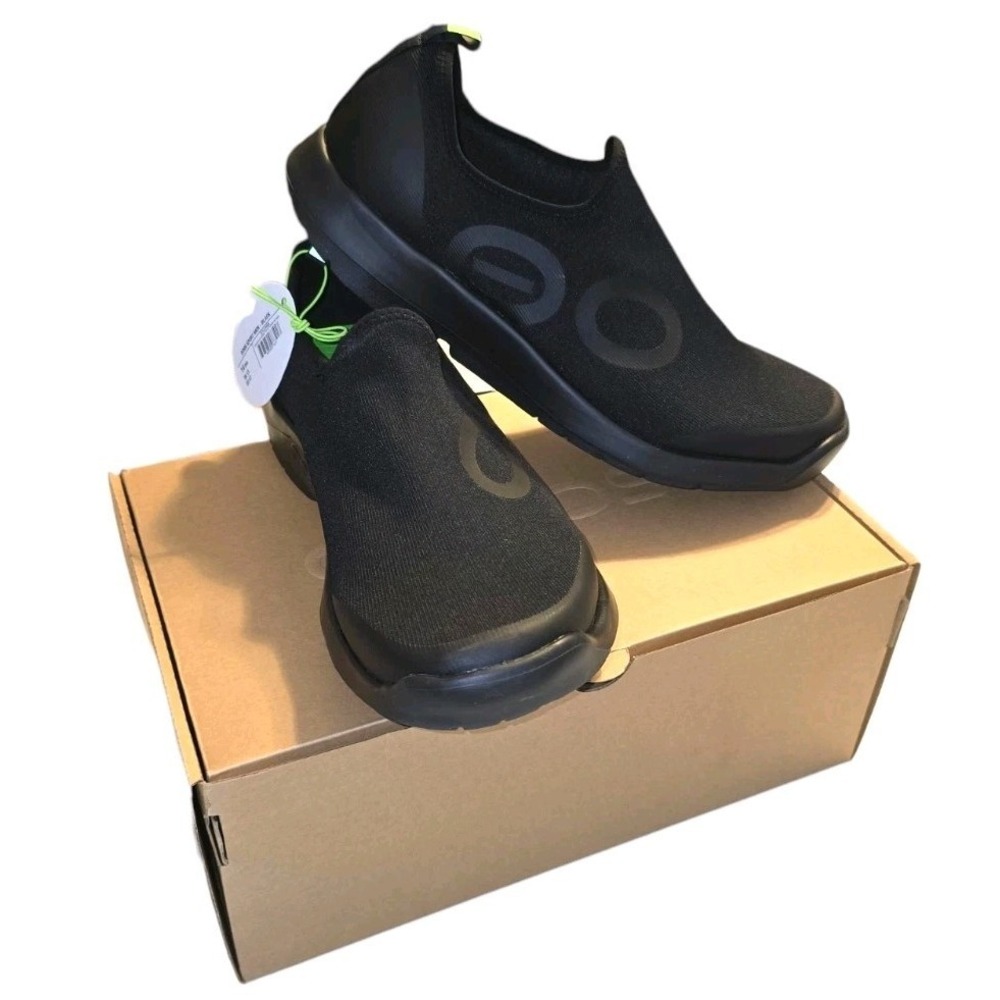 OOFOS OOmg Sport Slip on Recovery Shoe Mens Size 14 Black Mono 5085 New New
